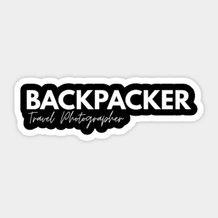 Backpacker Sticker